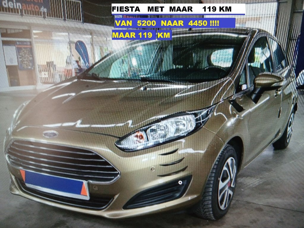 FORD FIESTA  12/013  MODEL  2014   119KM, Euro 5, Achat, 5 portes, Particulier