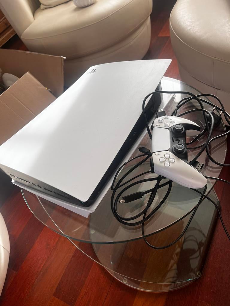 Playstation 5 edition digitale, Games en Spelcomputers, Spelcomputers | Nintendo Wii, Zo goed als nieuw, Met 1 controller, Ophalen of Verzenden