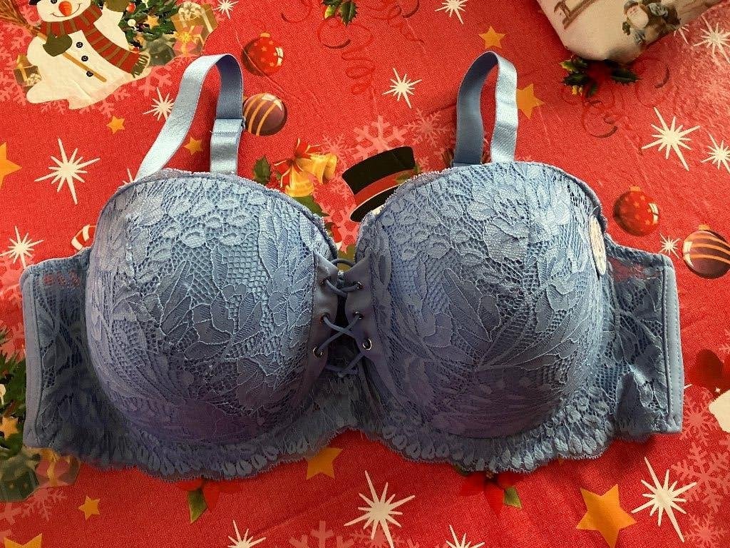 Nieuwe soort blauw kleurige BH - Maat 100C, Kleding | Dames, Ondergoed en Lingerie, Ophalen of Verzenden, Blauw, BH