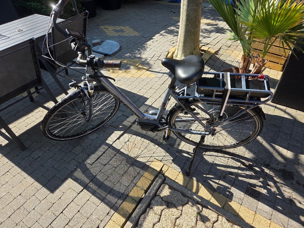 elektrische oxford dames fiets, Gebruikt, 51 tot 55 cm, 30 tot 50 km per accu, Ophalen