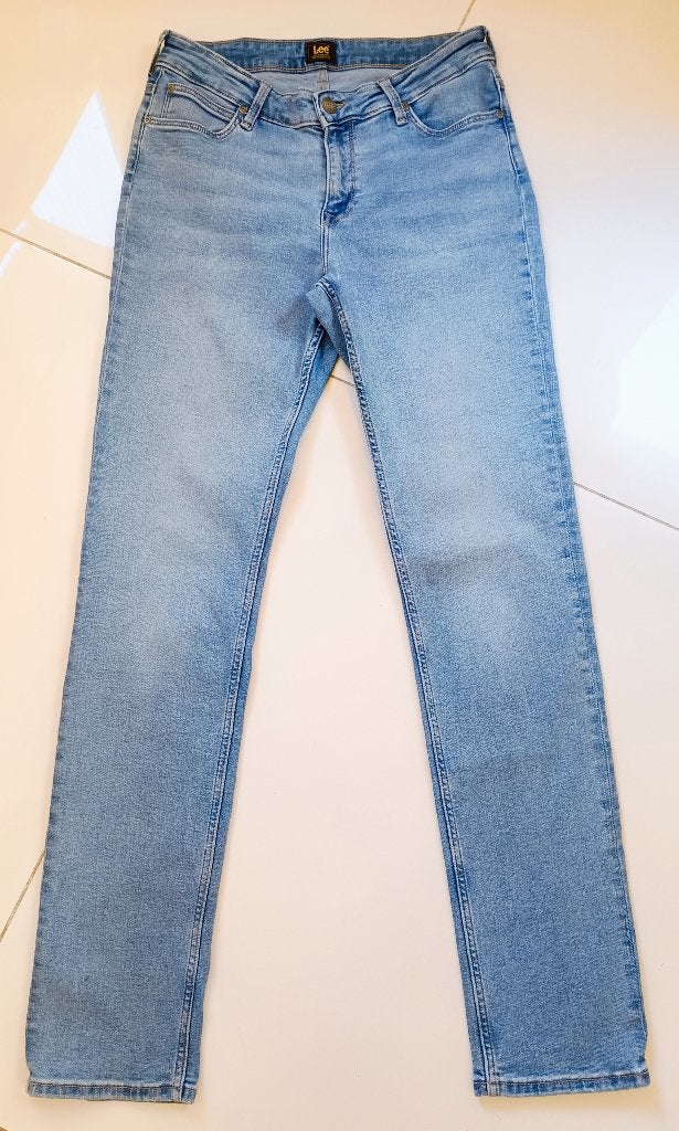Lee Marion straight jeans. size W31 L33, Kleding | Heren, Blauw, Overige jeansmaten, Ophalen of Verzenden, Zo goed als nieuw