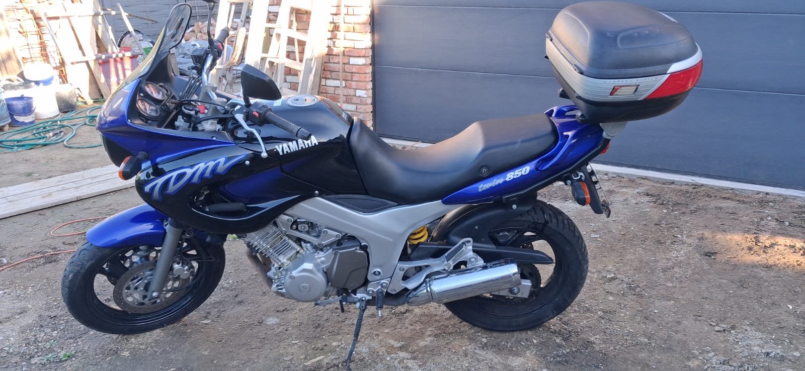 Yamaha Tdm (blauw - zwart) 17200 km 1998, Motoren, 2 cilinders, Occasion, Motorrijbewijs A, Particulier