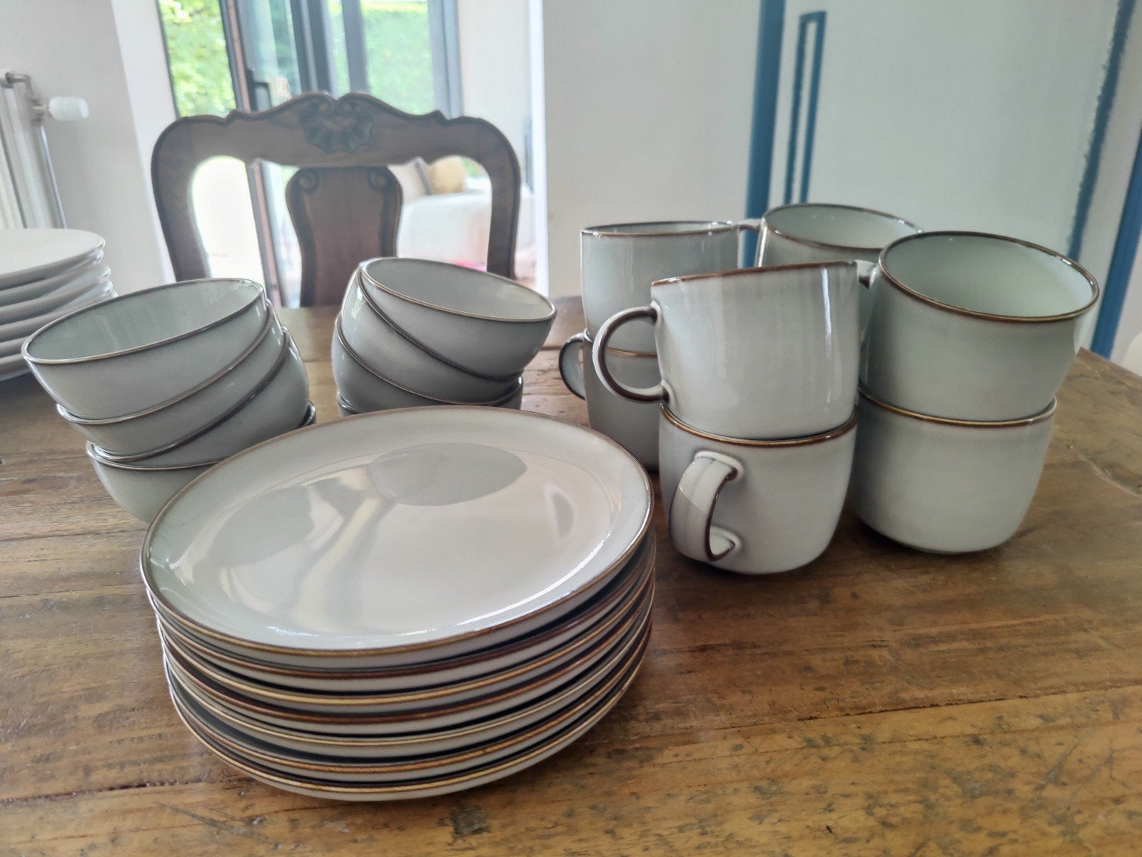 Ikea servies, Huis en Inrichting, Ophalen, Keramiek, IKEA, Zo goed als nieuw