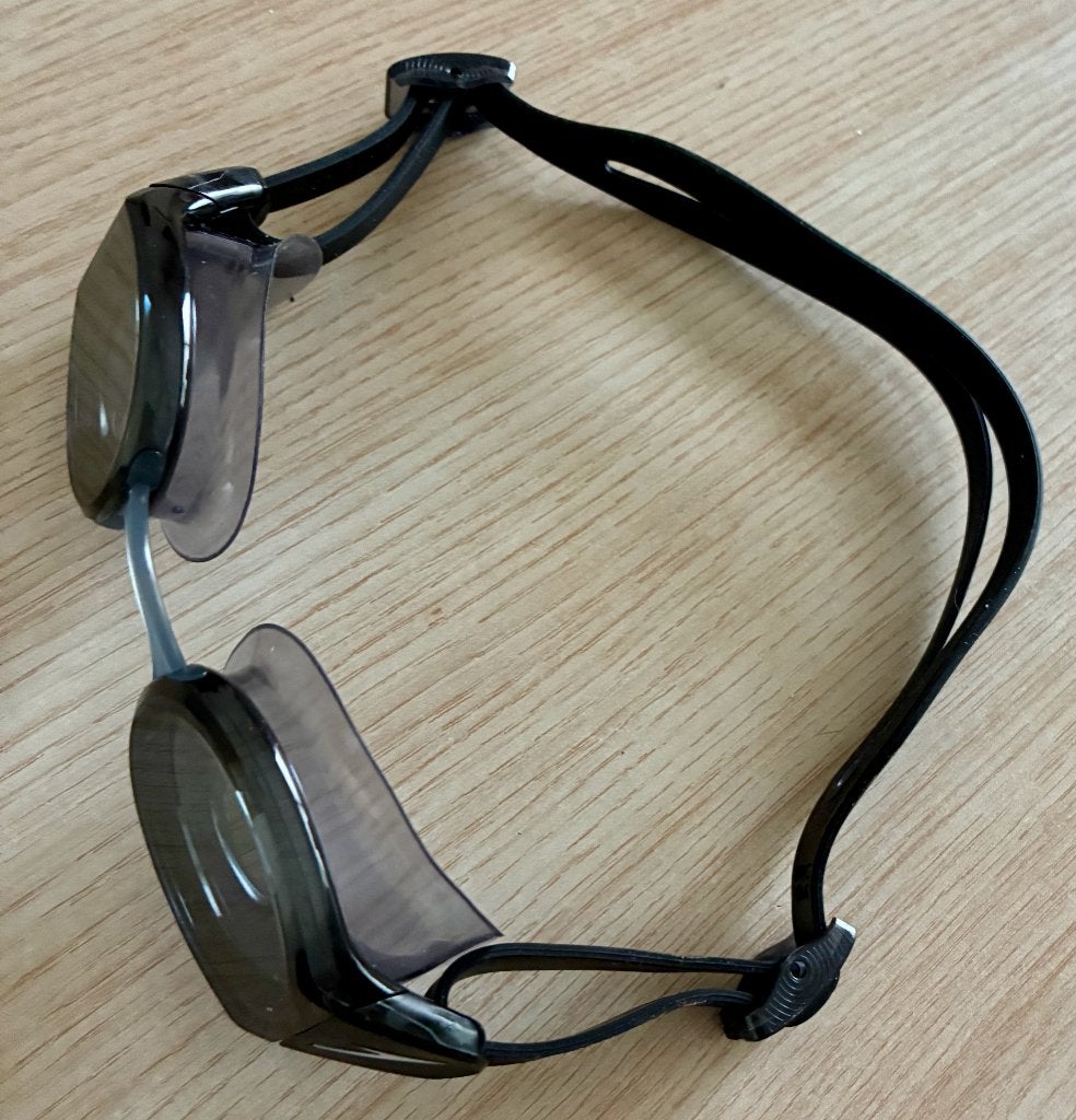 Speedo Mariner Pro Zwembril - Zwart/Smoke, Ophalen of Verzenden, Zo goed als nieuw, Overige