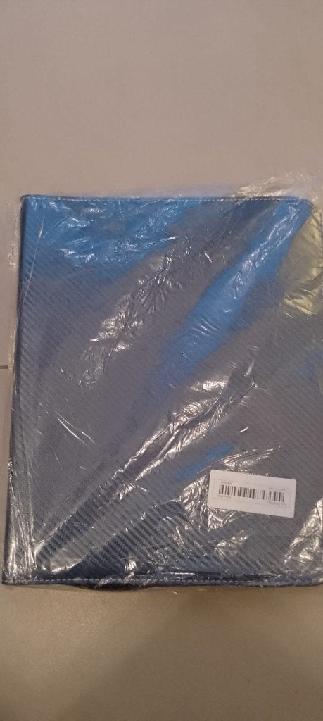 NIEUW donkerblauwe binder met rits 3*3, Ophalen of Verzenden, Nieuw