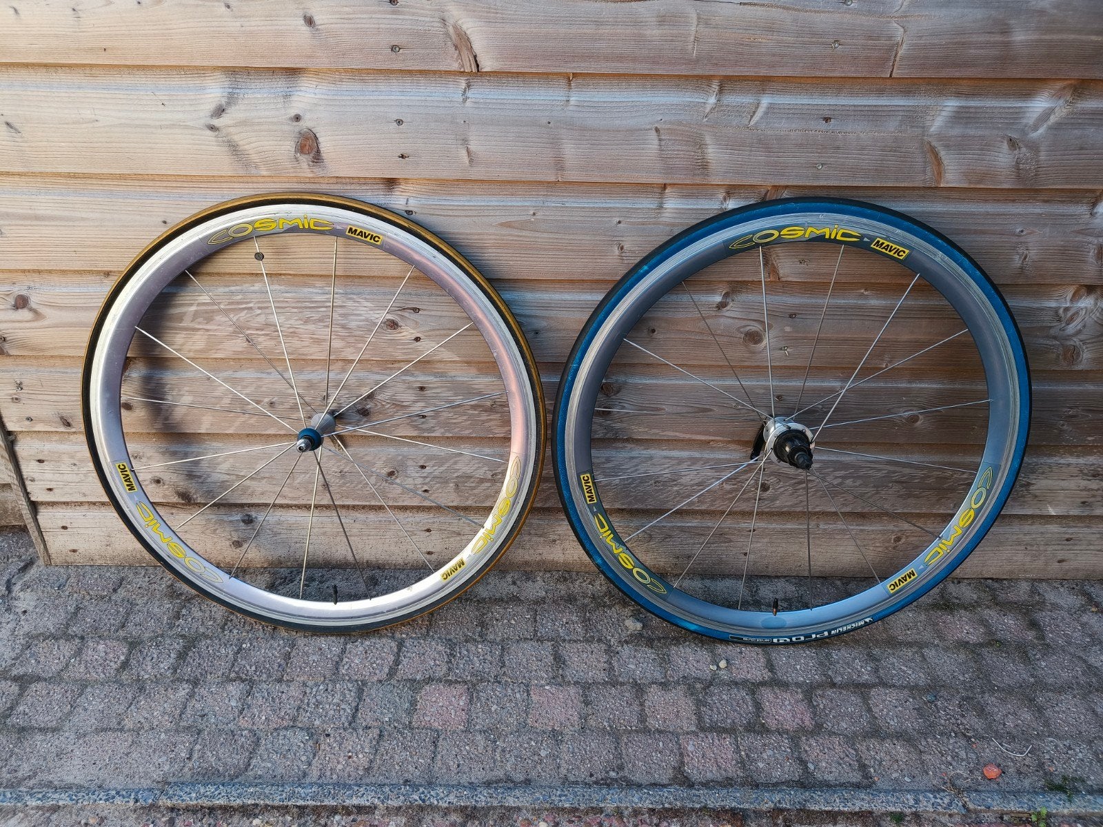 Retro mavic cosmic wielset te koop!!, Fietsen en Brommers, Fietsonderdelen, Wiel, Aluminium, Ophalen of Verzenden