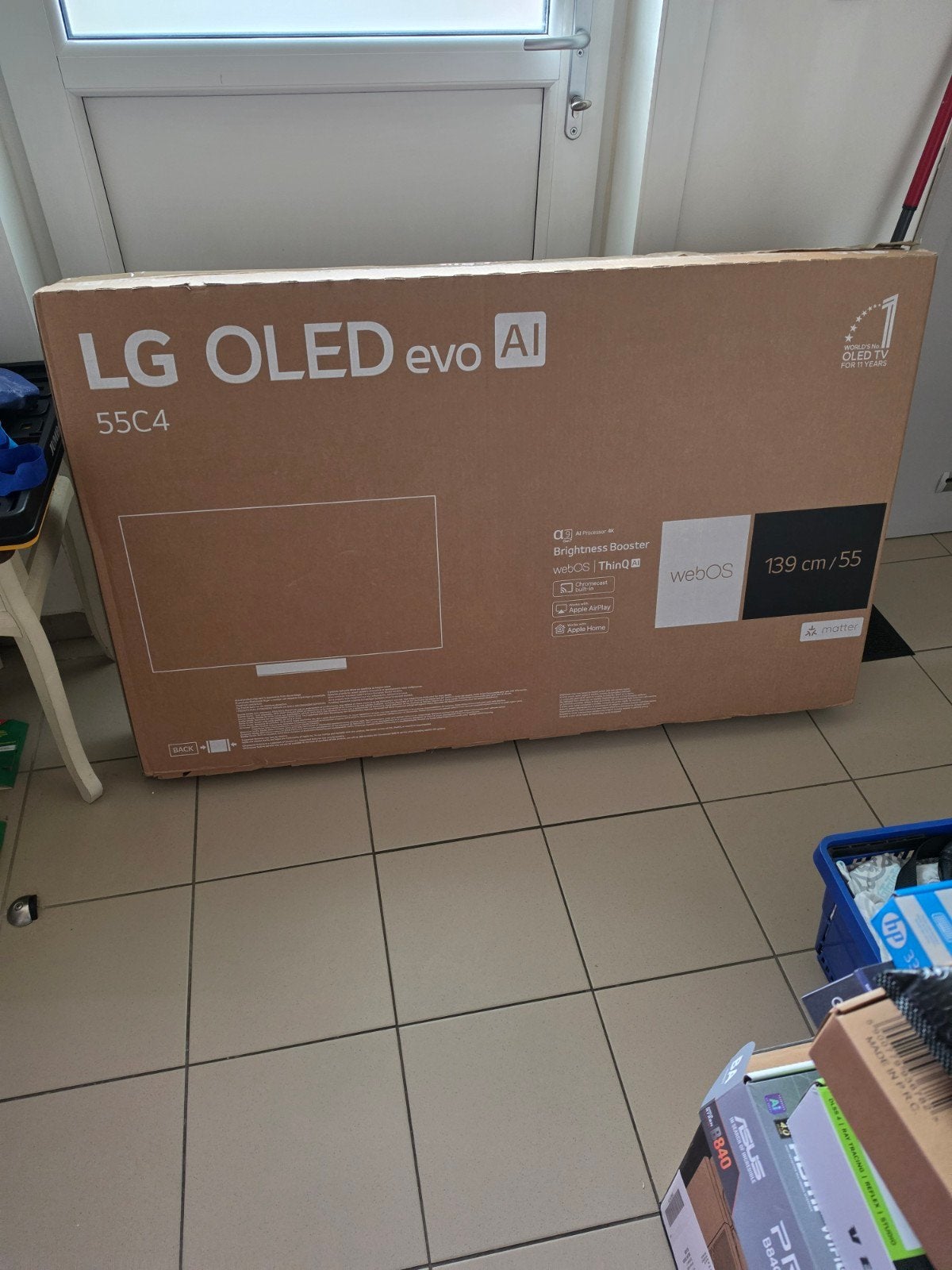 LG C4 55inch oled 144hz, Enlèvement, OLED, LG
