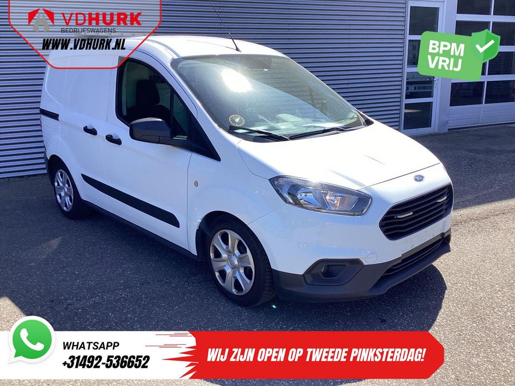 Ford Transit Courier 1.5 TDCI 100 pk Trend Stoelverw./ Inric, Electronic Stability Program (ESP), Wit, Bedrijf, Ford