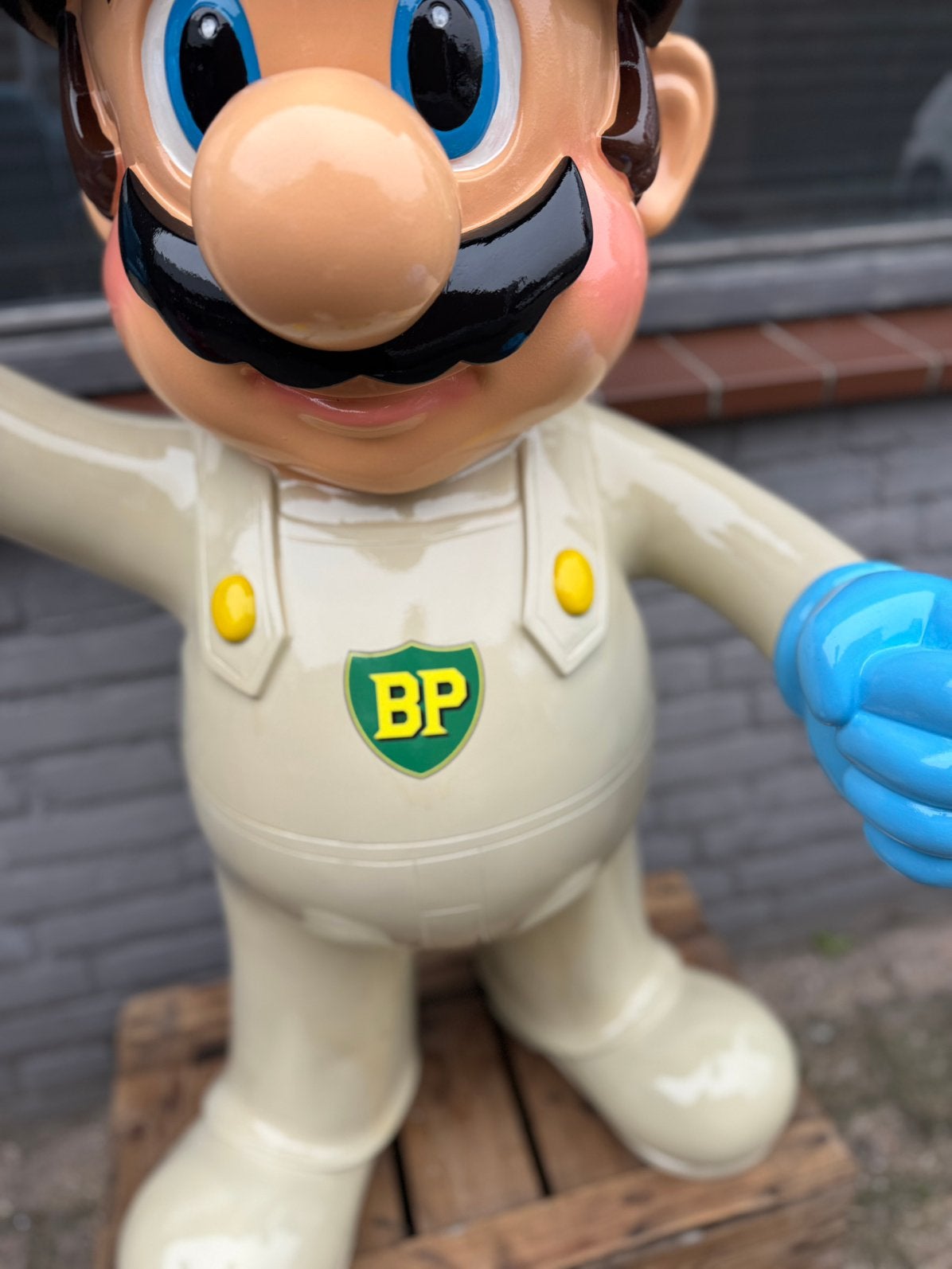 Groot Mario BP decoratie beeld, Ophalen, Gebruikt, Mens