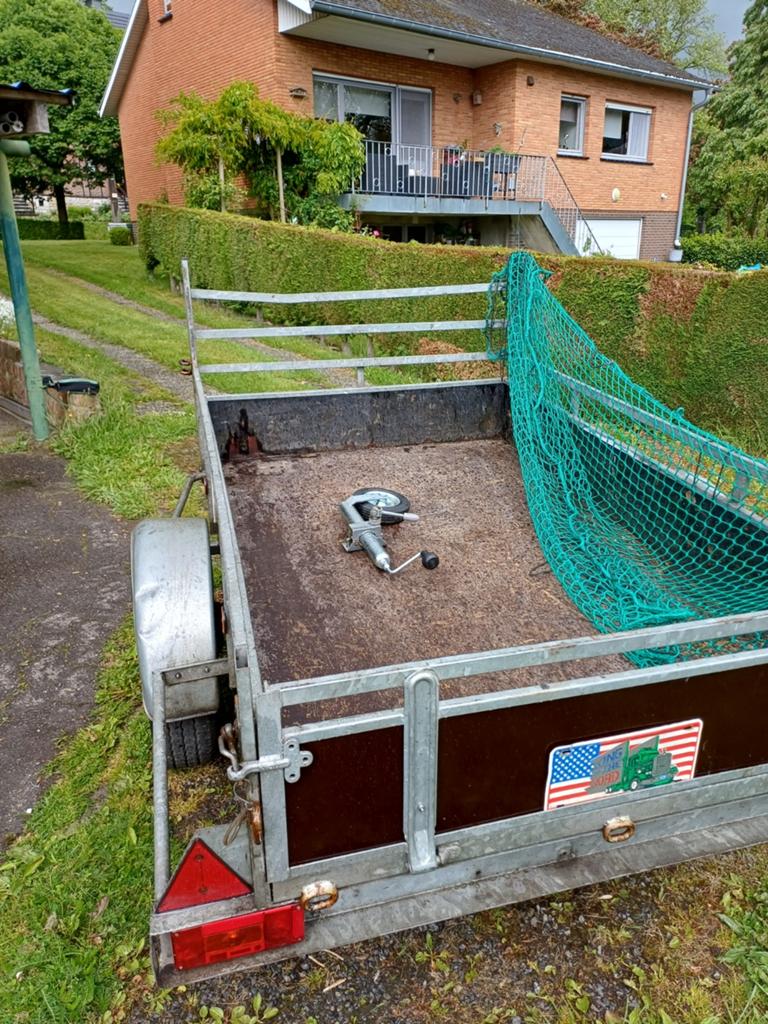2 Remorque Galvanisé 2mx1,30m, Autos : Divers, Remorques Pièces, Enlèvement ou Envoi