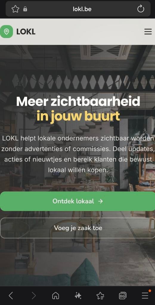Gratis zichtbaarheid voor je zaak/bedrijf, Ophalen