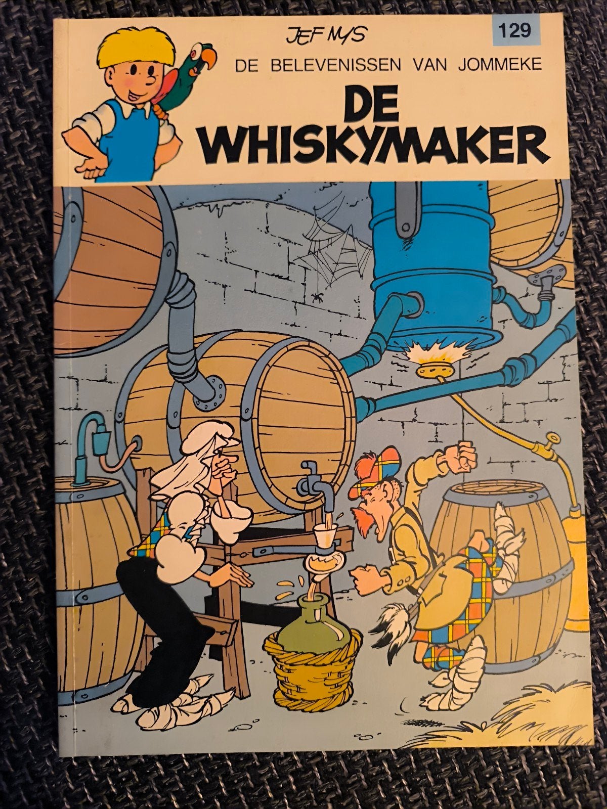 Jommeke - De Whiskymaker, Enlèvement ou Envoi