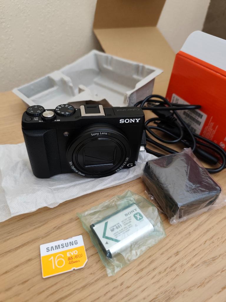 Sony DSC HX60, Audio, Tv en Foto, Fotocamera's Digitaal, Ophalen, Compact, 21 Megapixel, Zo goed als nieuw