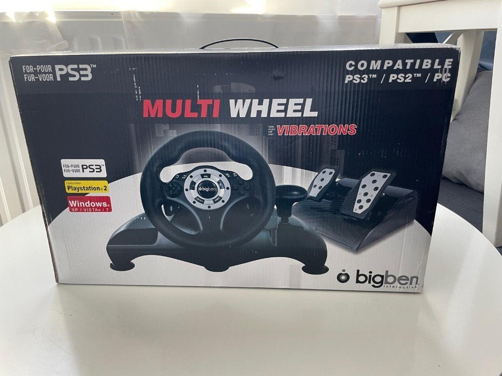 [NEUF] Volant + Pédalier Bigben Multi Wheel, Enlèvement ou Envoi, Neuf, Bigben