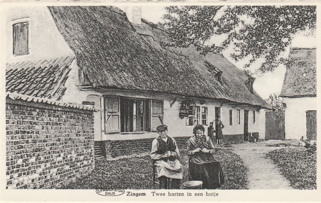 Zingem, Ophalen of Verzenden, 1940 tot 1960, Ongelopen, Oost-Vlaanderen