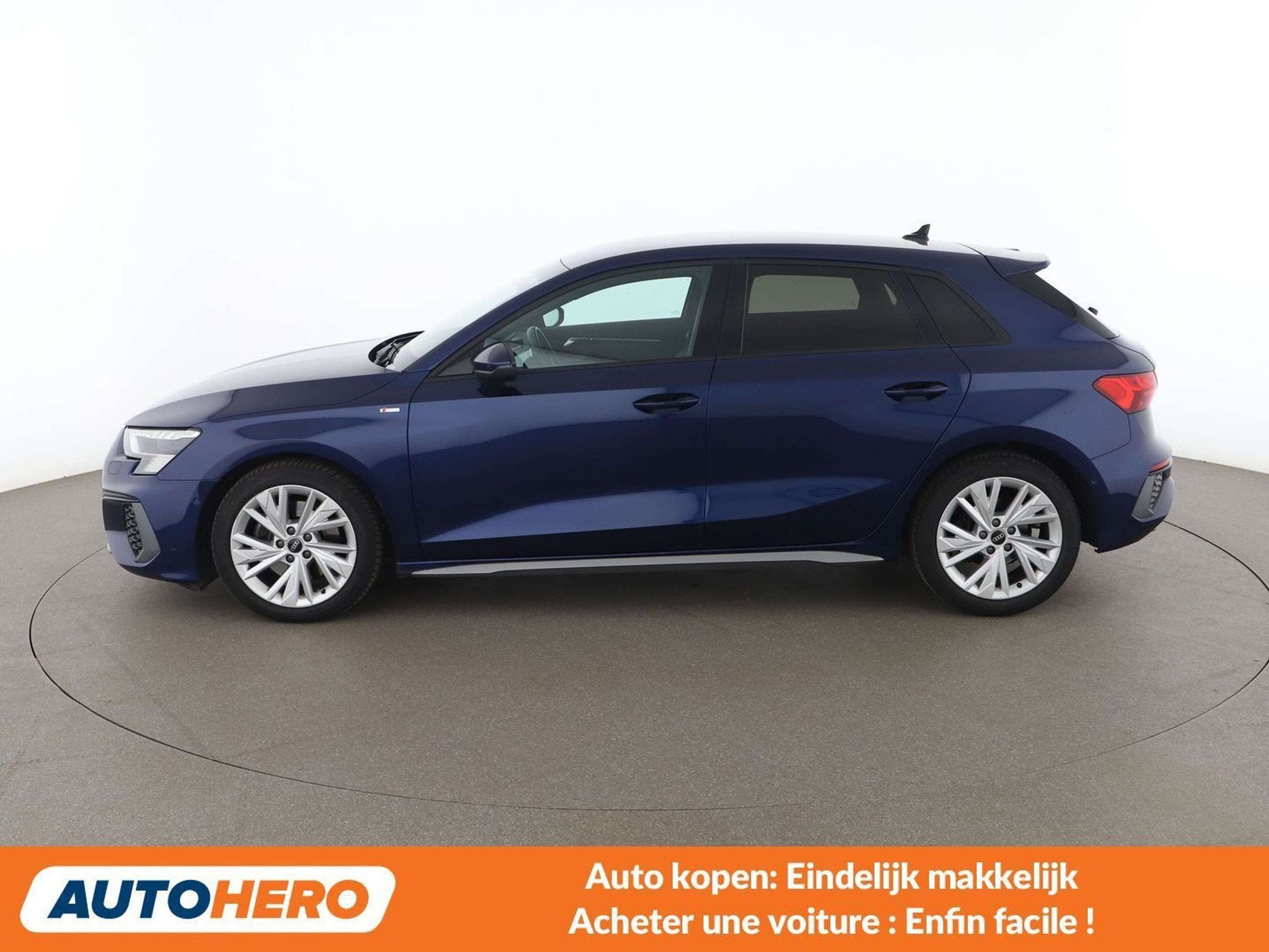 Audi A3 35 TDI S line (année de construction 2021), Cuir, https://public.car-pass.be/vhr/b5b1eaa3-0525-489e-a4f5-112e2008b193