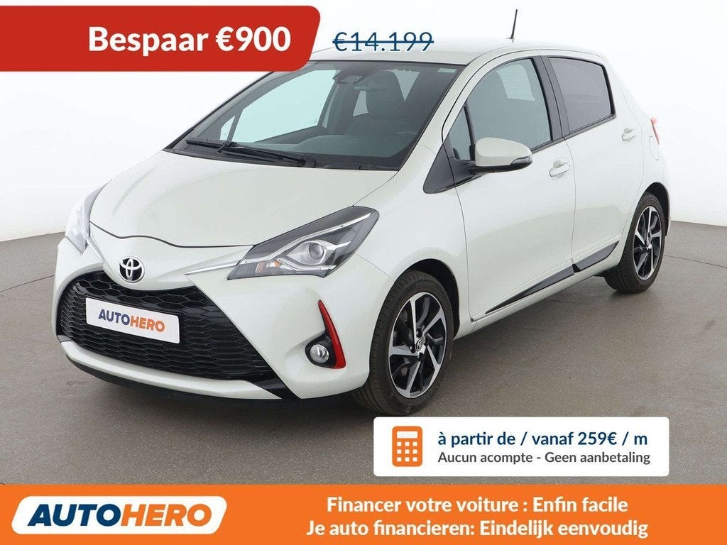 Toyota Yaris 1.5 Dual VVT-iE Dynamic, Autos, Toyota, Achat, 140 g/km, Noir, 5 portes