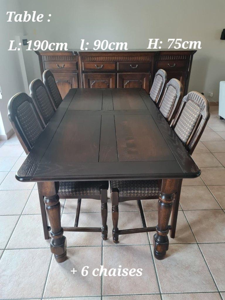 Eetkamer, Huis en Inrichting, Complete eetkamers, Ophalen, Zo goed als nieuw, 4 tot 6 stoelen