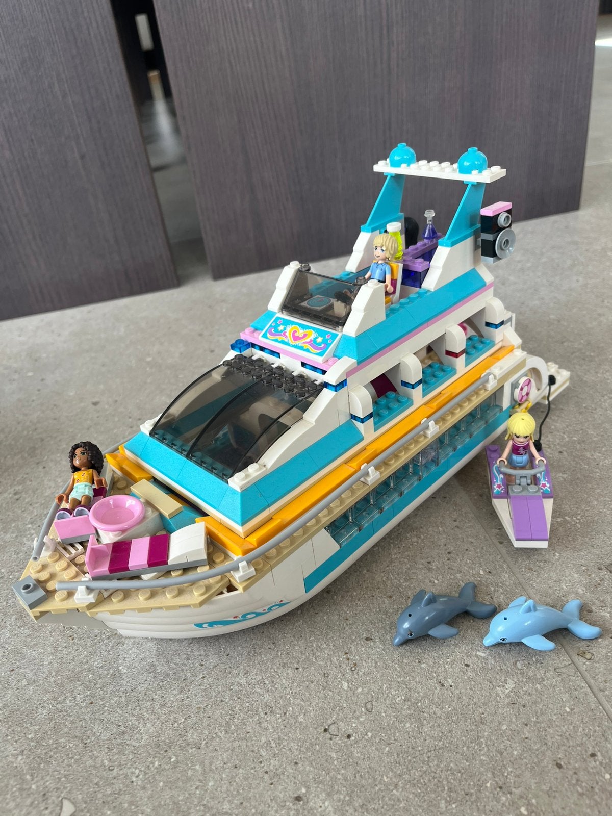 LEGO Friends dolfijn cruiser, Ophalen of Verzenden, Zo goed als nieuw, Lego, Friends
