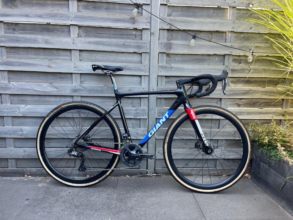 Giant TCX cyclocross fiets/gravel DI2 Ultegra carbon disc, Fietsen en Brommers, Ophalen, Gebruikt, Carbon, 49 tot 53 cm