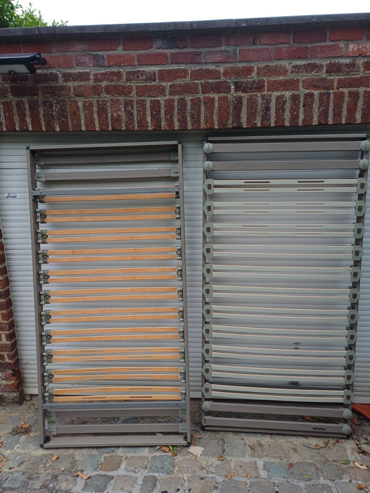 Lattoflex dubbelbed 2x 90 X 196 op te halen tegen Halle, Ophalen, Gebruikt, Tweepersoons, Bedbodem