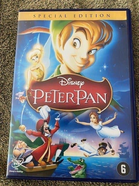 2-disc DVD  PETER PAN van Disney   Nieuwstaat, Cd's en Dvd's, Europees, Tekenfilm, Nederlands, Ophalen of Verzenden
