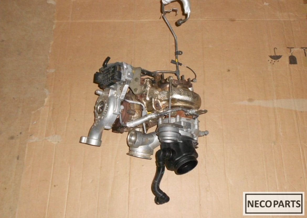 AUDI A6 A7 BITURBO TURBINE 059145654H 059145653H LEVERBAAR!!, Gebruikt, -, -, Spatbord