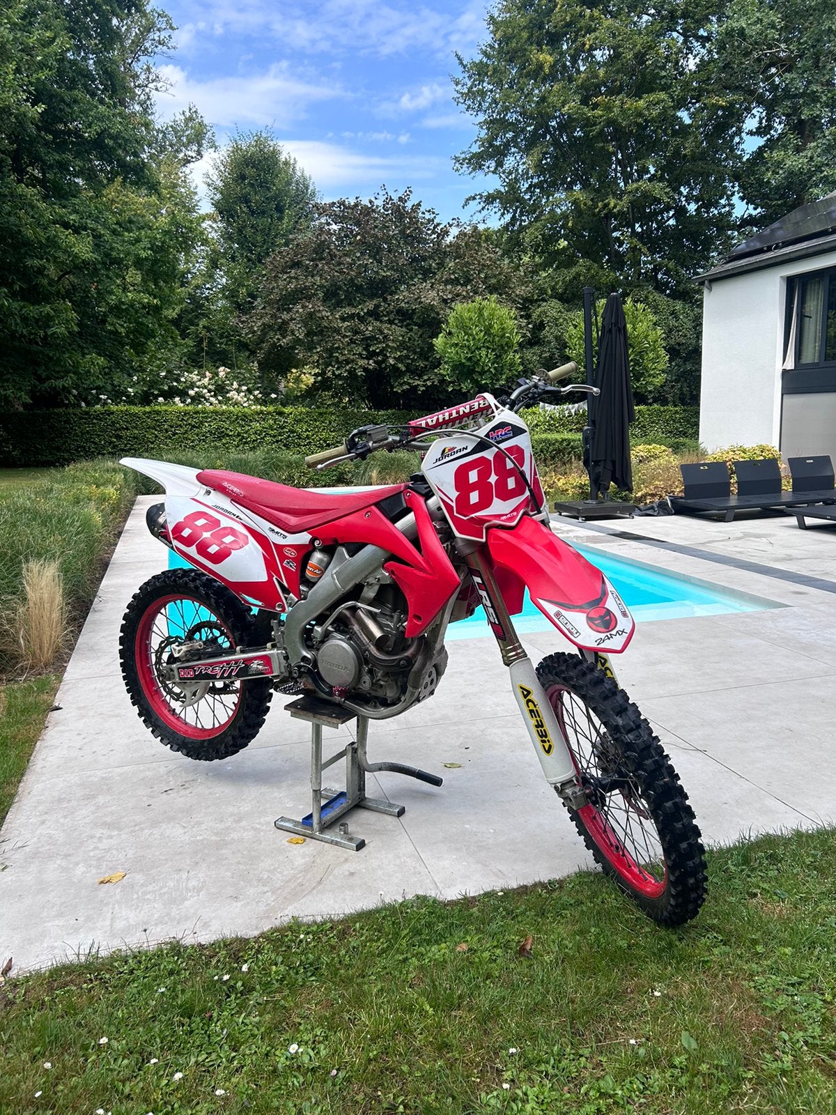 Crossmotor Honda Crf 250, Fietsen en Brommers, Ophalen, Zo goed als nieuw, Honda