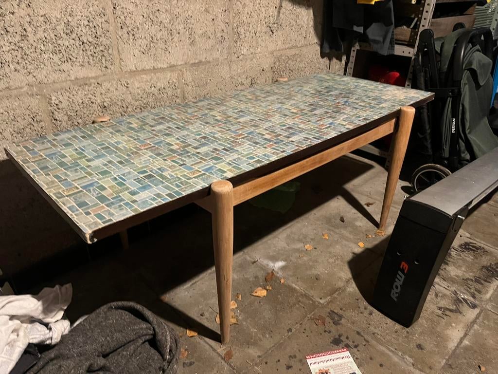 Louis Vanteeffelen salontafel - PROJECT, Huis en Inrichting, Ophalen, Gebruikt, 100 tot 150 cm, Minder dan 50 cm