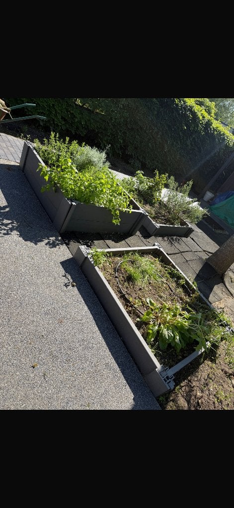 Plantenbakken gratis op te halen, Ophalen, Gebruikt, Vierkant, Kunststof