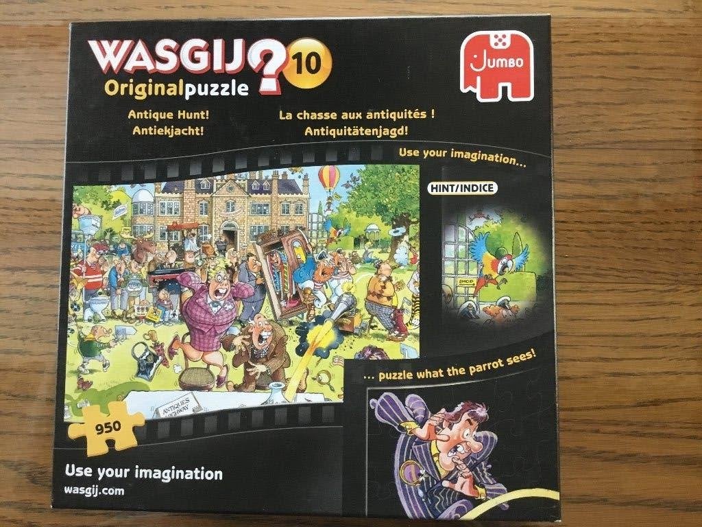 Puzzel Jumbo 950 stukjes Wasgij original 10, Ophalen of Verzenden, 500 t/m 1500 stukjes, Gebruikt, Legpuzzel
