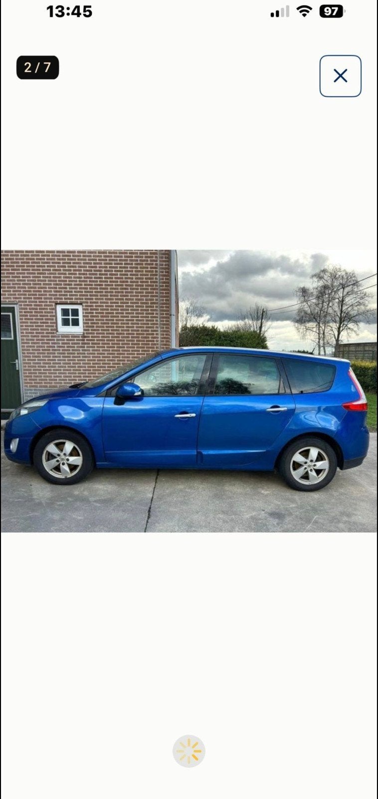 Renault Grand Scenic 1500 dci 81 kw automaat, Auto's, Automaat, Euro 5, 1498 cc, Beige