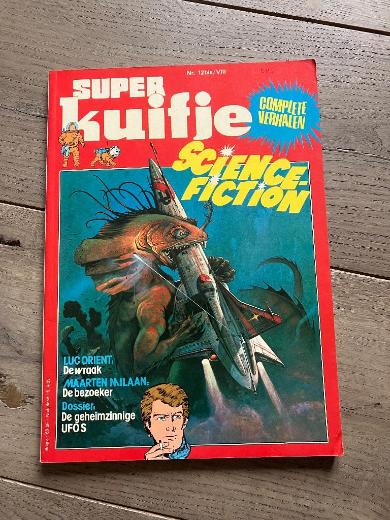 Super Kuifje - 8 - Science-fiction, Boeken, Eén stripboek, Ophalen of Verzenden, Gelezen