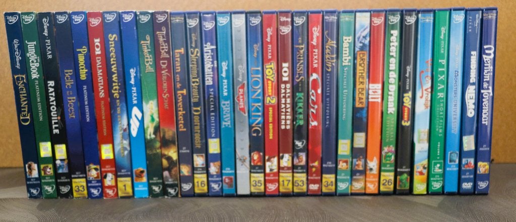 DVD Disney, Dessin animé, Tous les âges, Néerlandais, Enlèvement