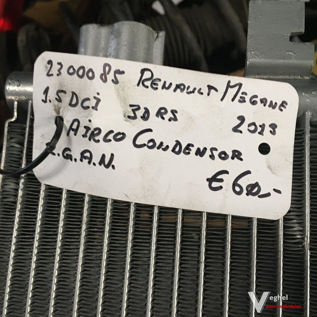 Renault Megane 5drs 1.5 DCI 2013 2300085   Condensor, Gebruikt, -, -, Ophalen of Verzenden