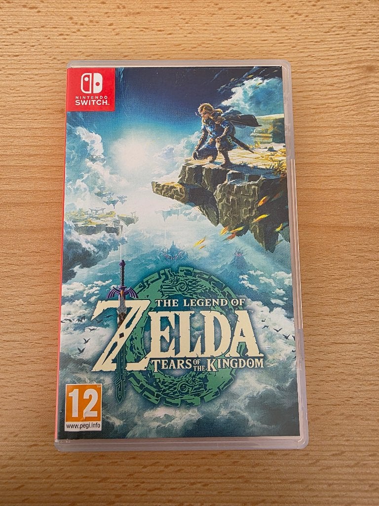 The legends of Zelda tears of the kingdom switch, Ophalen, 1 speler, Eén computer, Zo goed als nieuw
