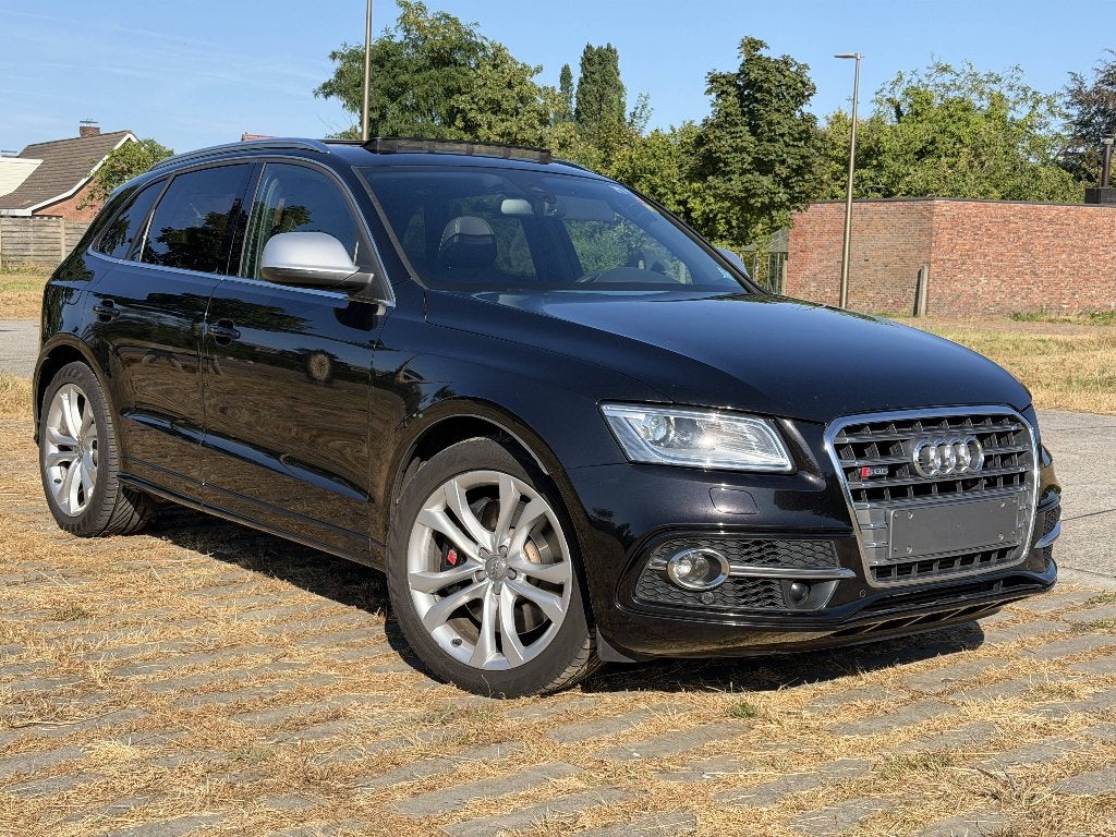 Audi SQ5 3.0TDI 313PK Quattro Automaat Panodak B&O 1eigenaar, Auto's, Audi, Automaat, Euro 5, 230 kW, Zwart