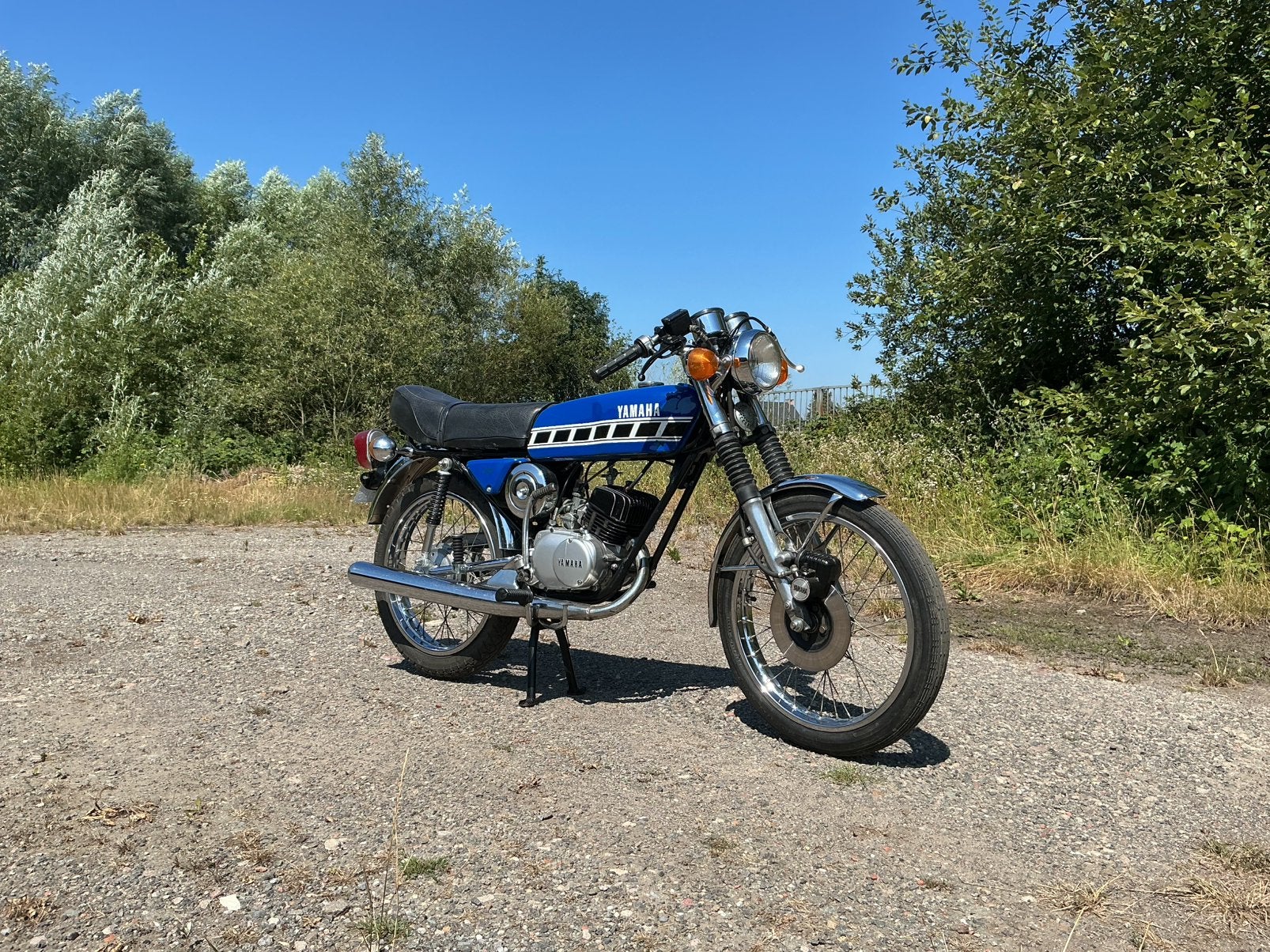 Yamaha RD50DX 1975, Enlèvement, Yamaha