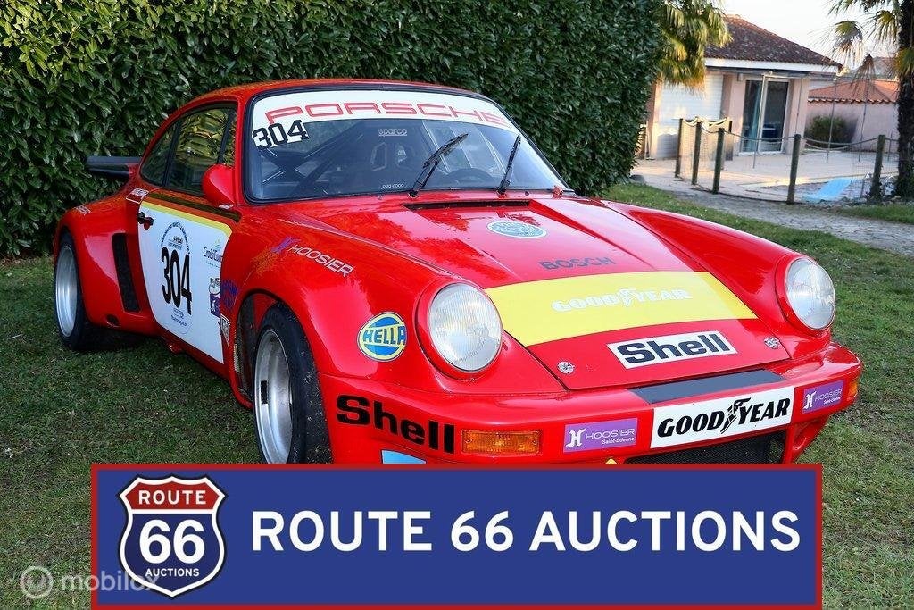 Porsche 911 3.0 RSR | 1974 | Route 66 Auctions, Auto's, Zwart, Bedrijf, Overige carrosserie, Porsche