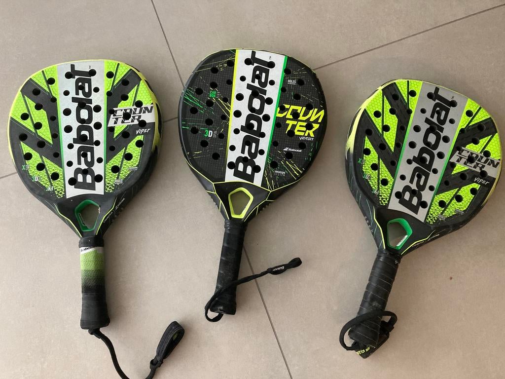 Padelraketten, Ophalen, Zo goed als nieuw