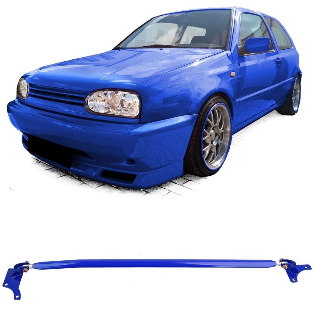 Aluminium Veerpootbrug voor VW Golf 4 en Bora 3-delig Blauw, Envoi