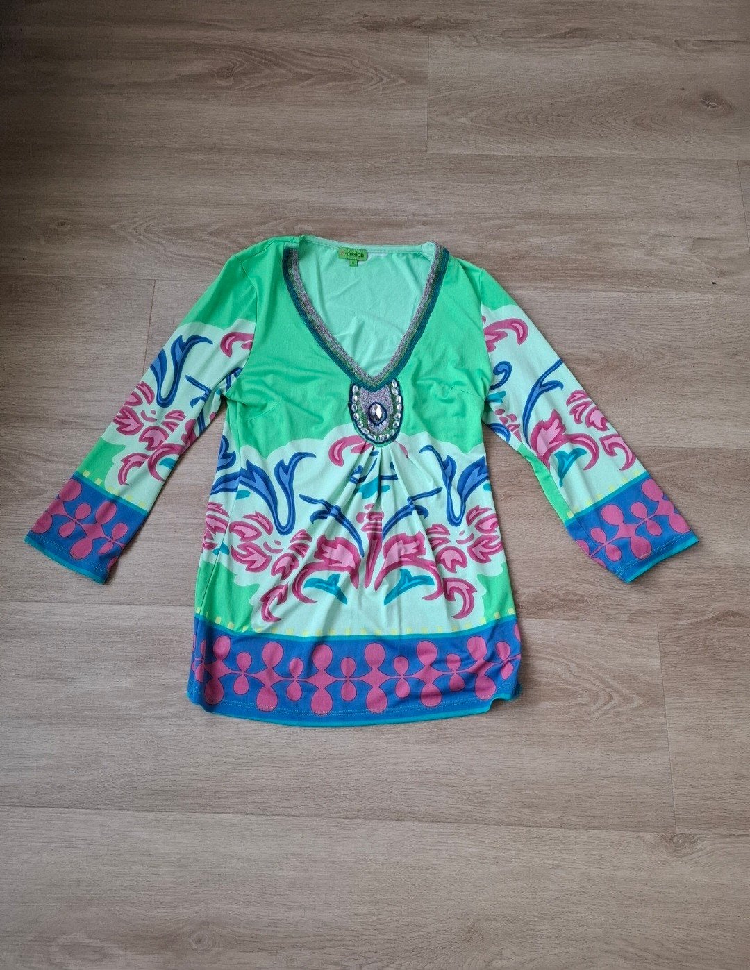 Blouse K-Design maat S, Kleding | Dames, Blouses en Tunieken, K-design, Ophalen of Verzenden, Zo goed als nieuw, Maat 36 (S)