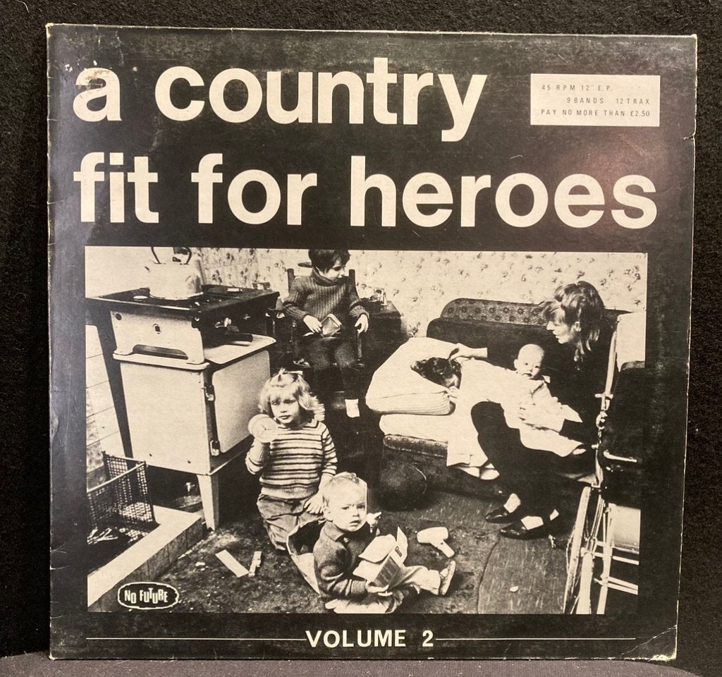 A Country Fit For Heroes (UK PUNK) 1983, LP, Gebruikt, Inclusief binnenhoes, Ophalen of Verzenden