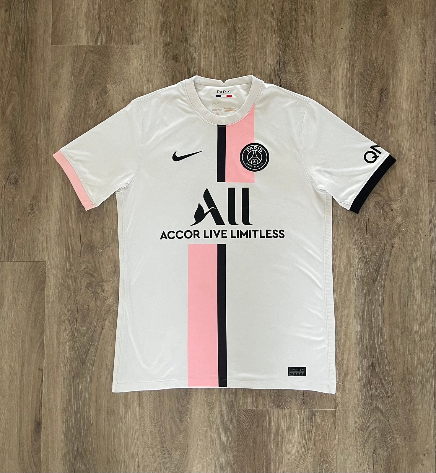 Authentiek PSG 21/22 Uitshirt Maat M, Maat M, Ophalen of Verzenden, Zo goed als nieuw