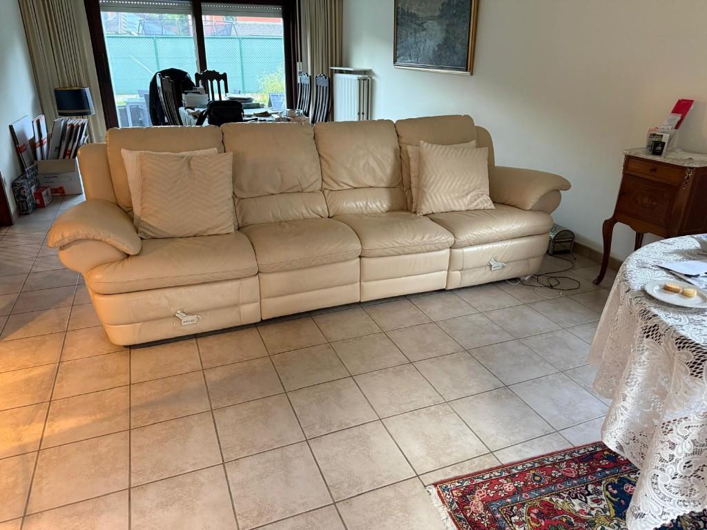 ​natuzzi zetel, Huis en Inrichting, Zetels | Complete zithoeken, Gebruikt, Leer, Ophalen