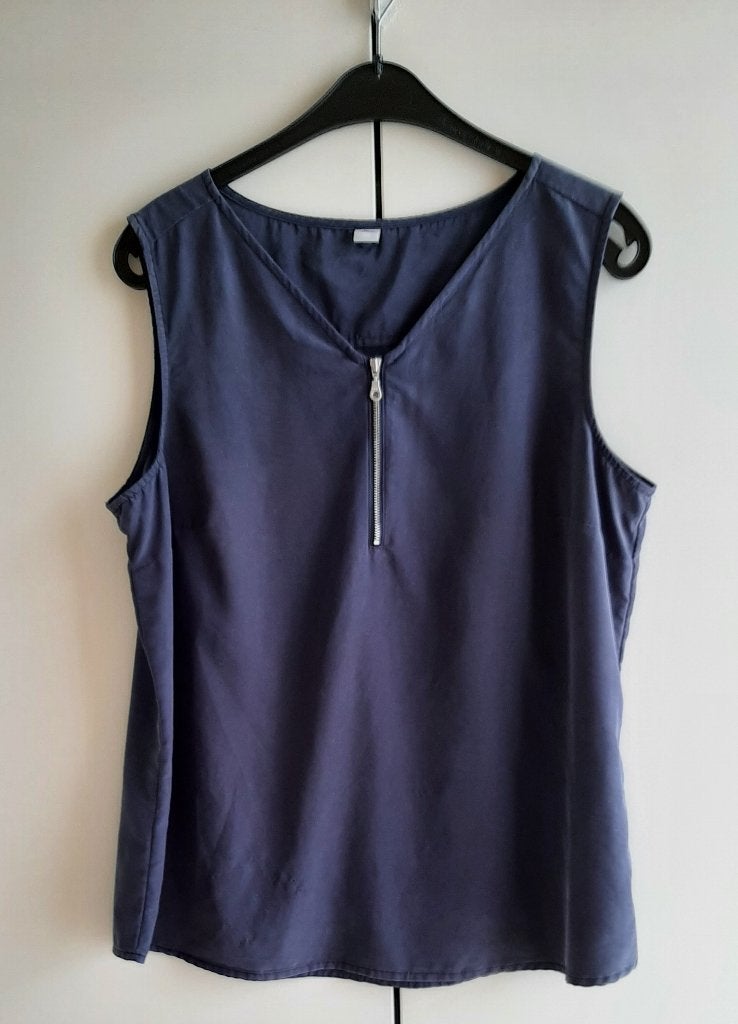 Te koop: Mooie blauwe top van s'Oliver, 42, Kleding | Dames, Ophalen, Blauw, Maat 42/44 (L), S. Oliver