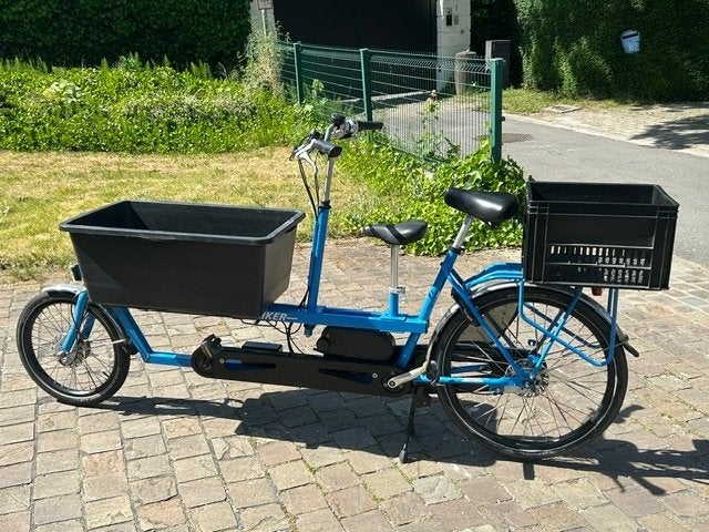 elektrische fiets merk 'onderwater', Fietsen en Brommers, Elektrische fietsen, Zo goed als nieuw, 30 tot 50 km per accu, Ophalen