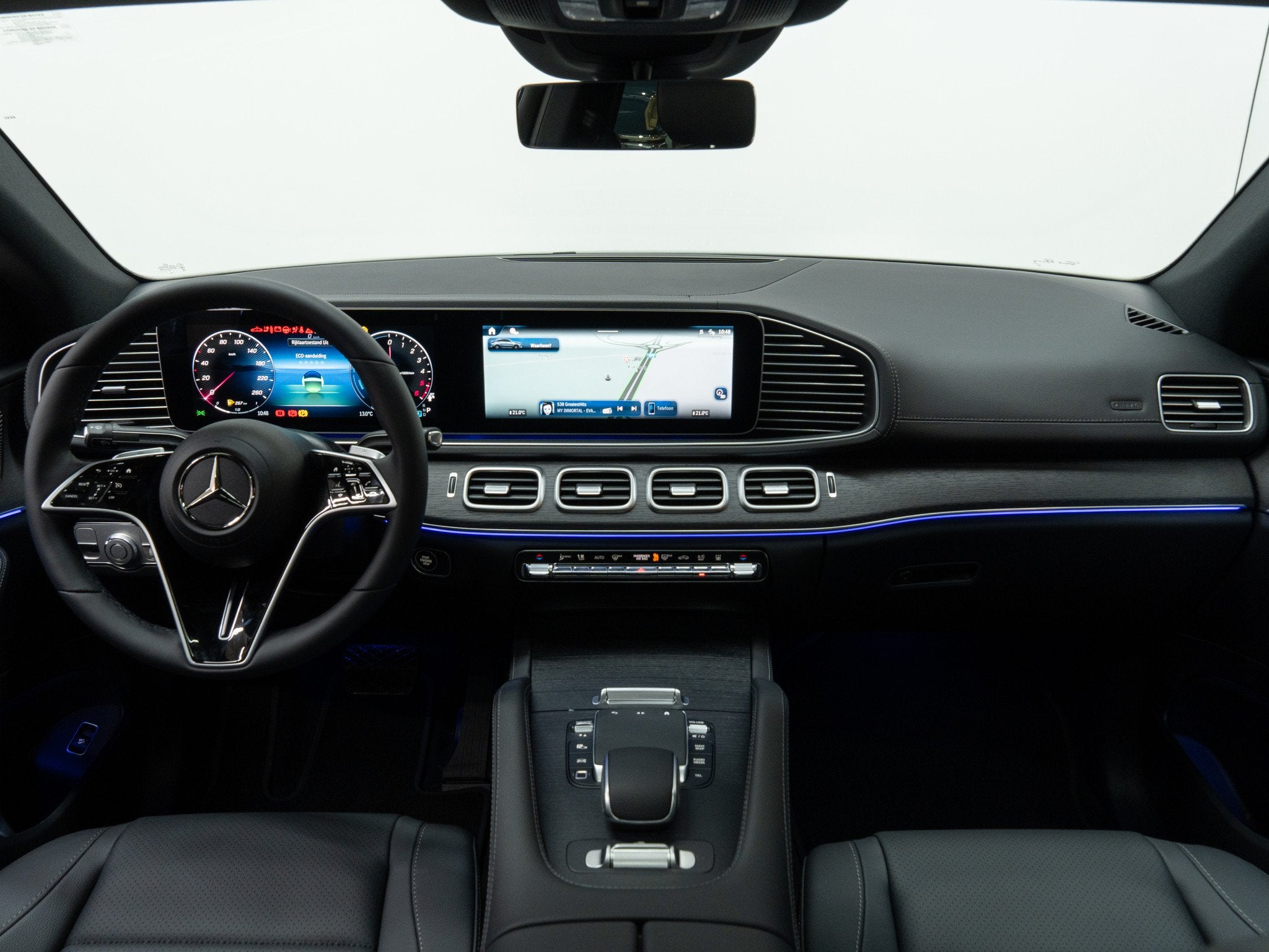 Mercedes-Benz GLE 350 de 4M Coupé AMG Night 22" PANO Trekha, Autos, Cuir, Argent ou Gris, Achat, Hybride Électrique/Diesel