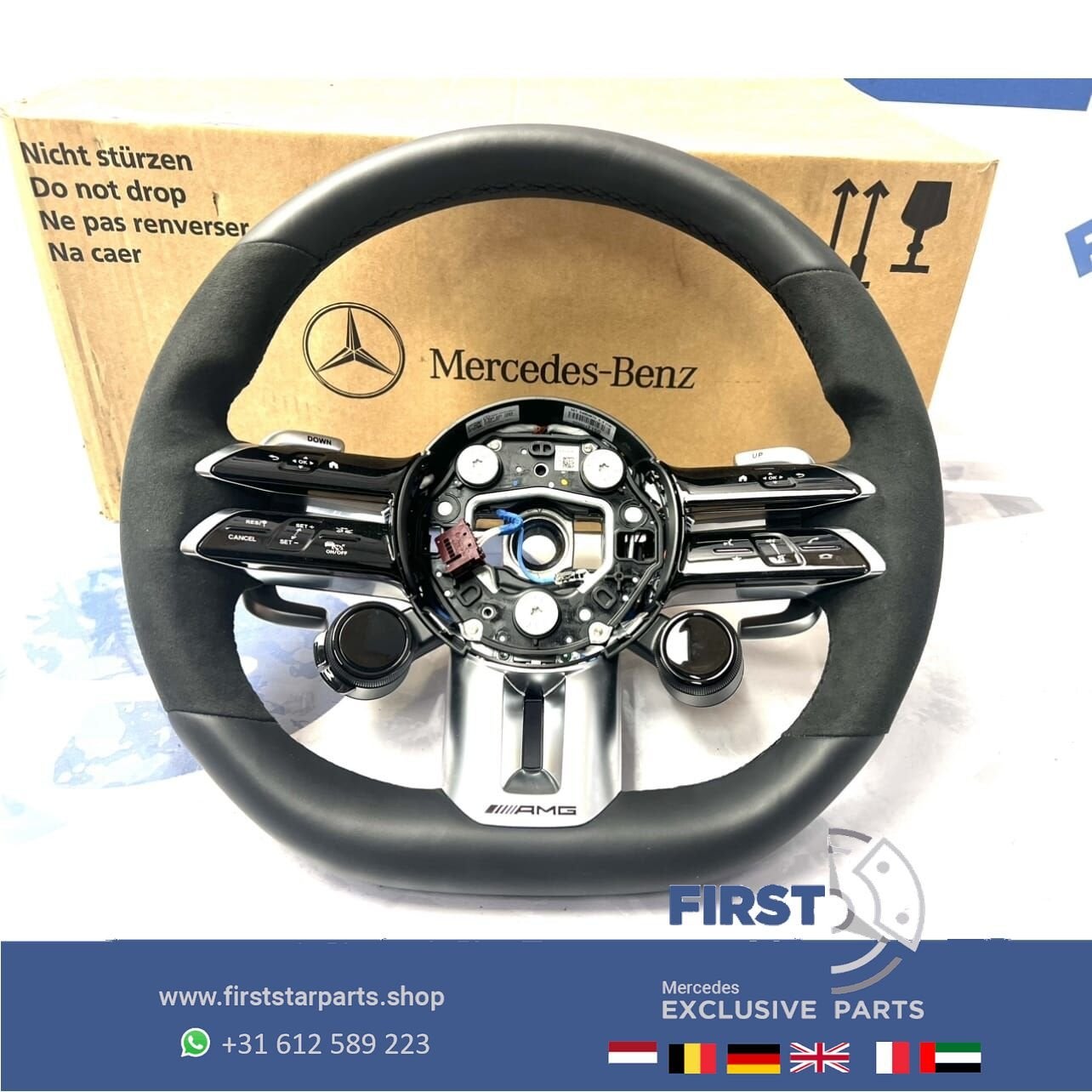 Mercedes C63s E63s GLC63s GLE63s S63s AMG STUUR W206 W213 W2, Autos : Pièces & Accessoires, Commande, Utilisé, -, -, Enlèvement ou Envoi