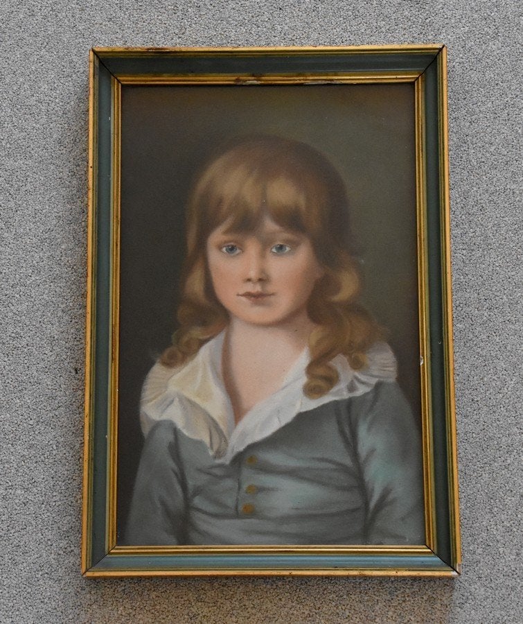 Prins Octavius, Antiek en Kunst, Kunst | Schilderijen | Klassiek, Portret of Personen, Achter glas, Ophalen of Verzenden, Klassiek